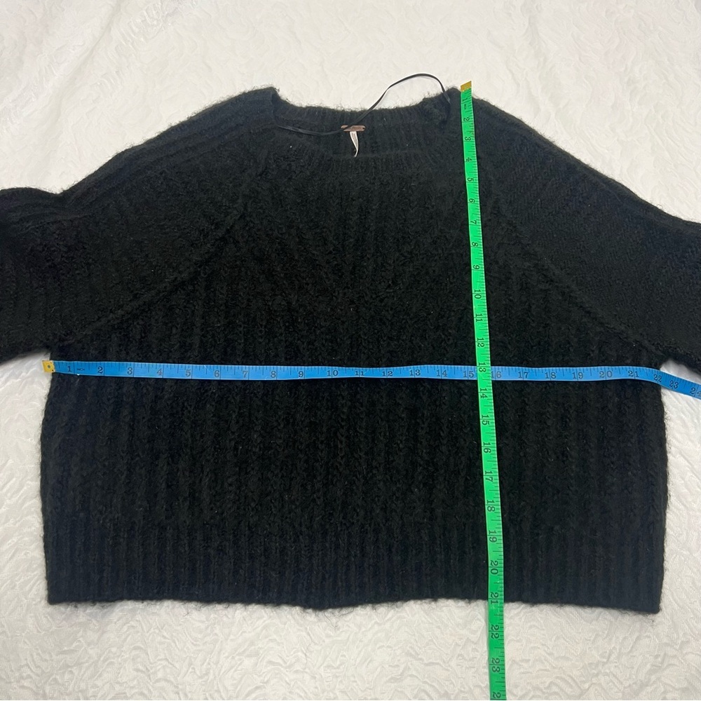 Free People Carter Pullover Black S - Picture 9 of 10